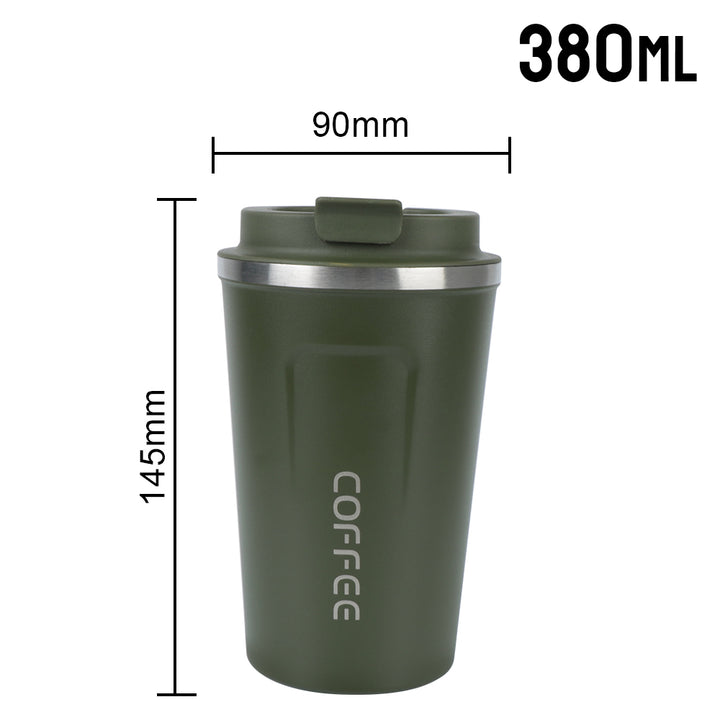 Thermo Cafe Leak-Proof Travel Mug – 380/510ML Stainless Steel