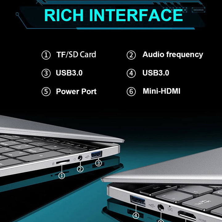 Laptop Windows 11 Pro i7, 16GB RAM, 1TB SSD, 15.6'' +  Fingerprint Unlock ✅