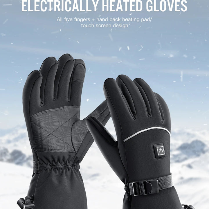 Electric Heated Gloves – Warm, Waterproof & Rechargeable