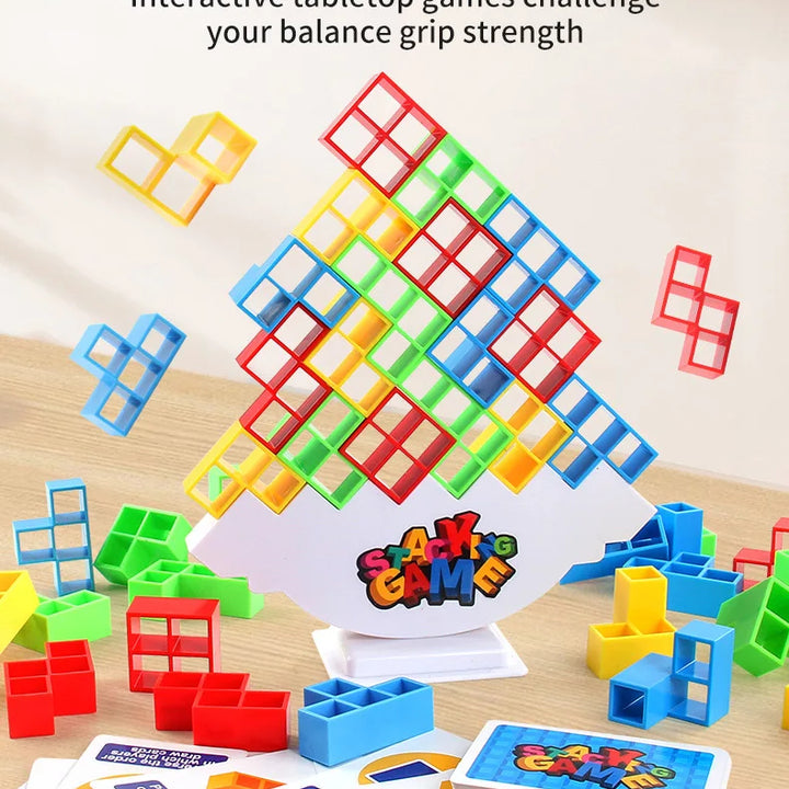 🧩 Balance Stacking Block Game – Fun for All Ages! 🎲