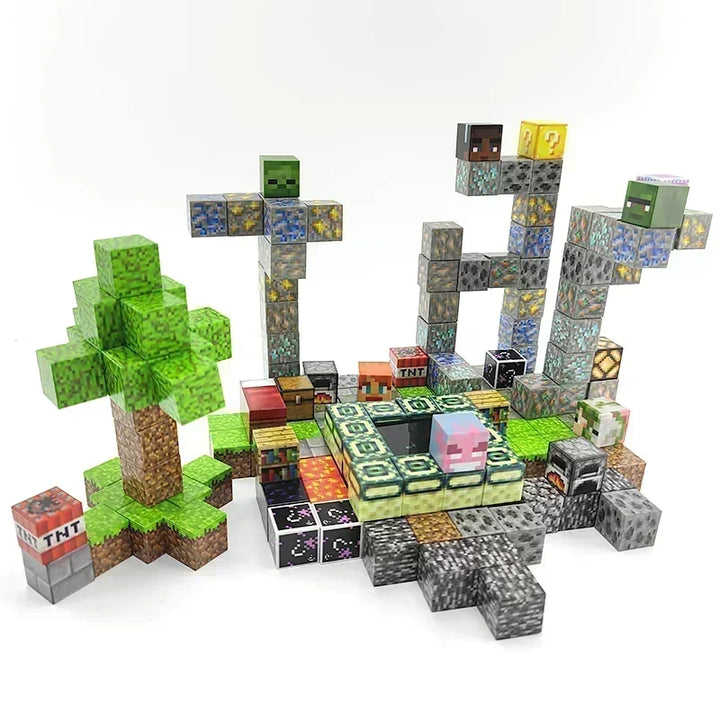 My World Magnetic Blocks – Create a Magical 3D World! ✨🎁