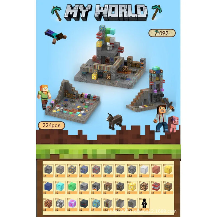 My World Magnetic Blocks – Create a Magical 3D World! ✨🎁