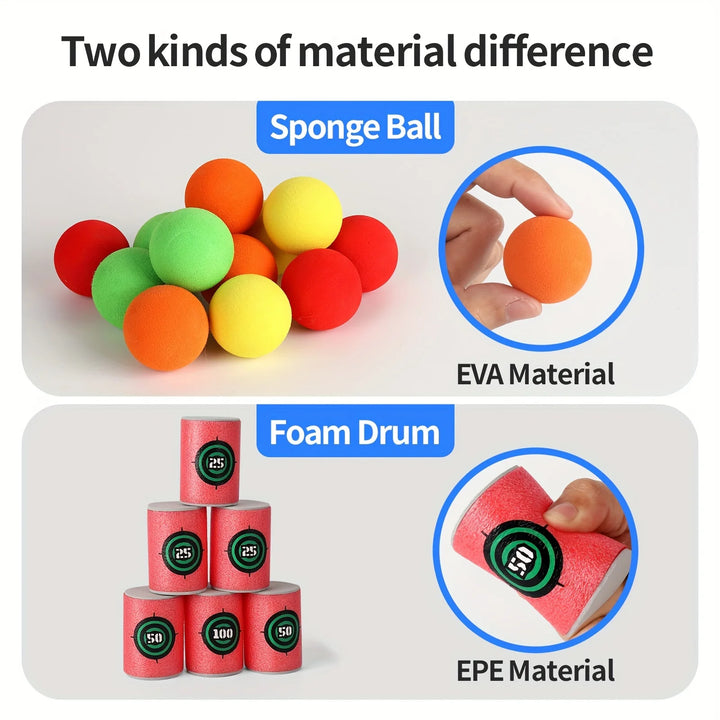 Soft Bullet Shooting Toy: Safe & Educational for Kids