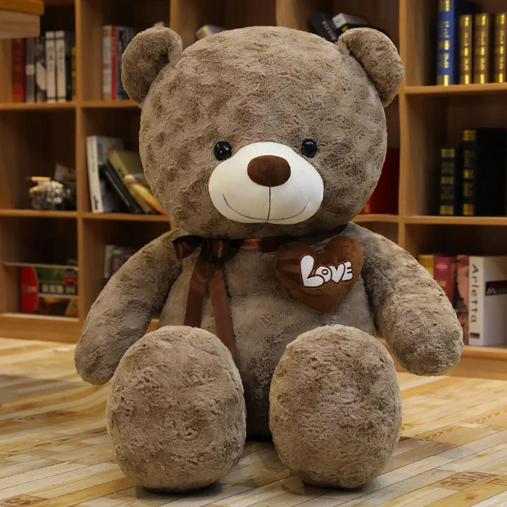 2-Color Teddy Bear with Love - Soft Plush Toy