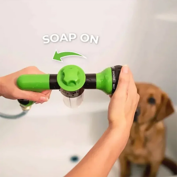 Adjustable Dog Shower Sprayer | 3 Modes for Bath & Cleaning