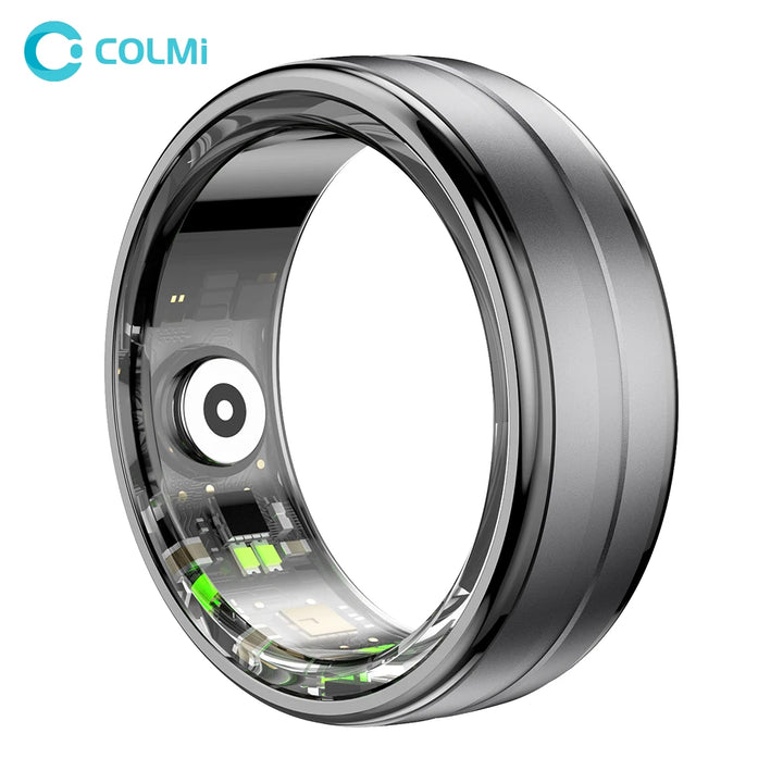 Smart Ring - Heart Rate & Oxygen Monitor, IP68 & 5ATM, Multi-sport Mode