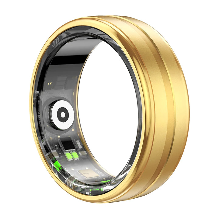 Smart Ring - Heart Rate & Oxygen Monitor, IP68 & 5ATM, Multi-sport Mode