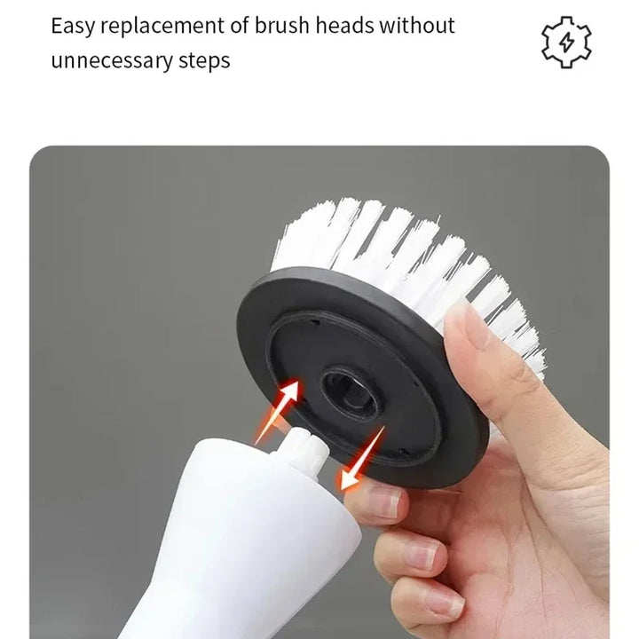 6-in-1 Electric Brush: Total Cleaning Power for Your Home