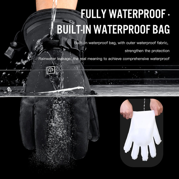 Electric Heated Gloves – Warm, Waterproof & Rechargeable