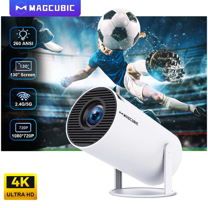 Magcubic Pro Portable 4K Android 11 Projector – Cinema Anywhere