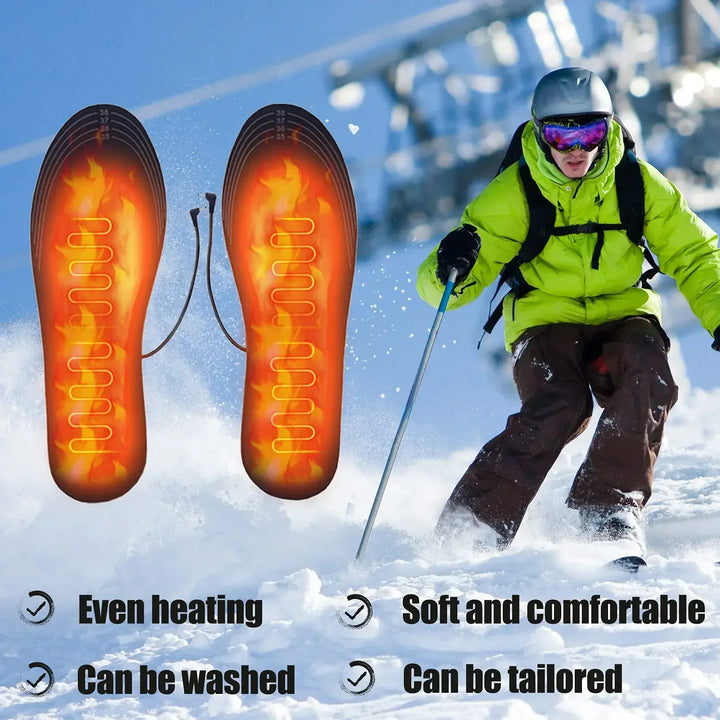 USB heated insole