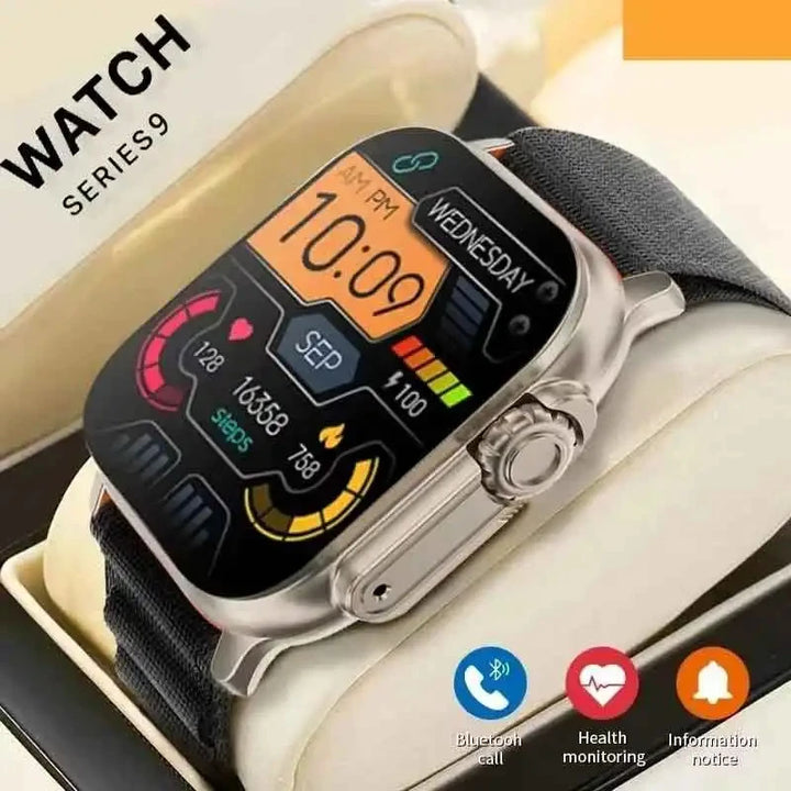 T900 Ultra Smartwatch 2024 - 2.3'' Touchscreen, Health Monitor, BT Calls