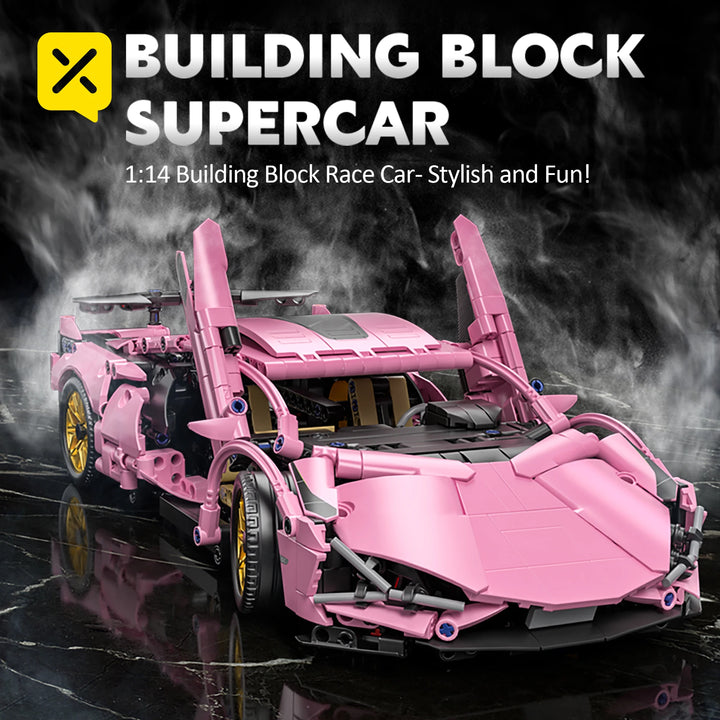 🚗 ToylinX Racing Car Model – Building Blocks & Puzzle Toy 🎁