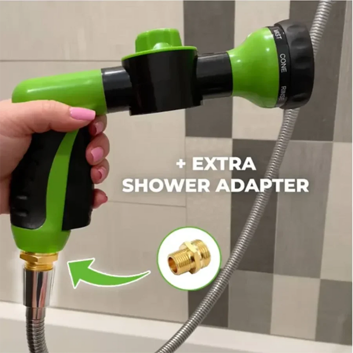 Adjustable Dog Shower Sprayer | 3 Modes for Bath & Cleaning