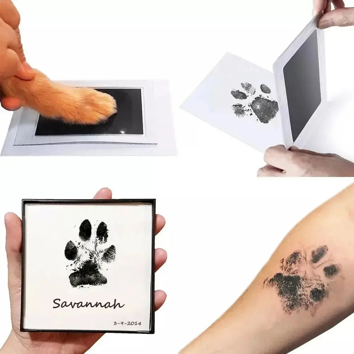 🐾 Inkless Paw Print Kit for Pets – Dog & Cat Keepsake DIY