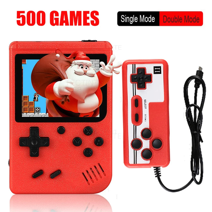 Retro Mini Game Console | 8-Bit | 500 Built-in Games 🎮