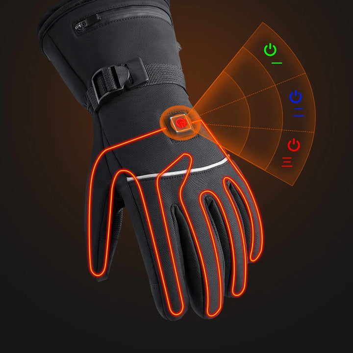 Electric Heated Gloves – Warm, Waterproof & Rechargeable