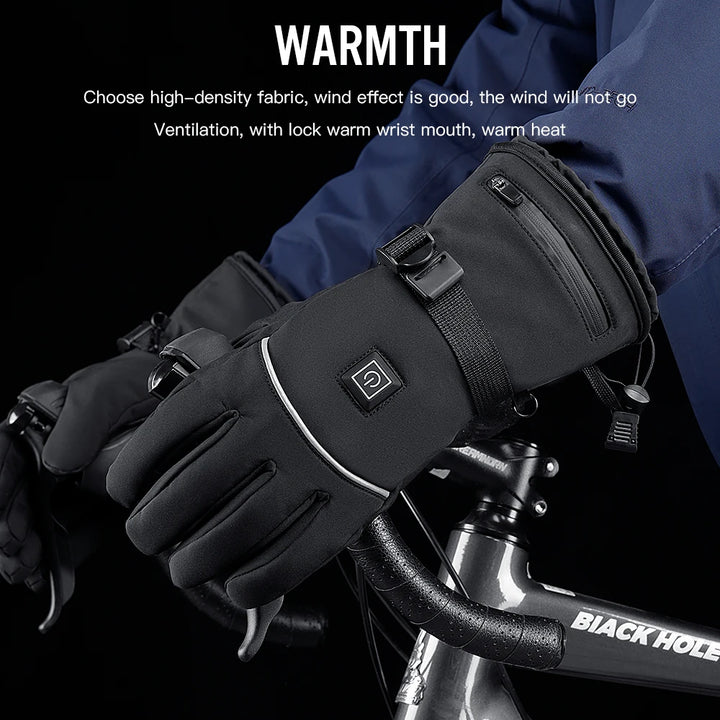 Electric Heated Gloves – Warm, Waterproof & Rechargeable