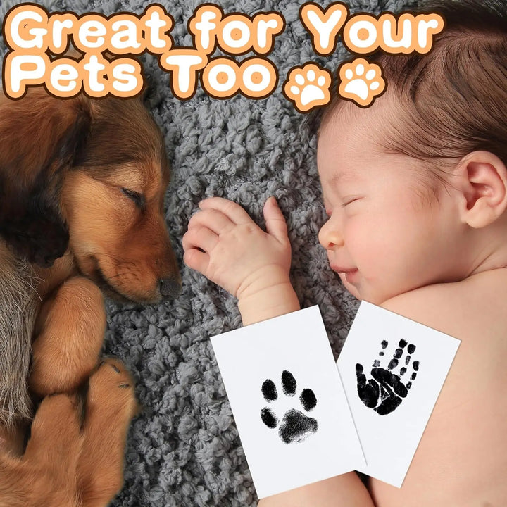 🐾 Inkless Paw Print Kit for Pets – Dog & Cat Keepsake DIY