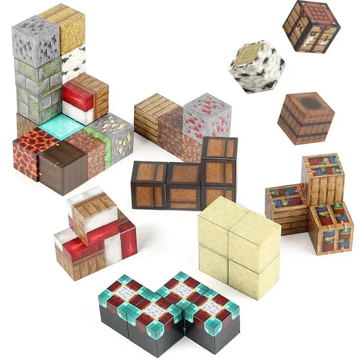 My World Magnetic Blocks – Create a Magical 3D World! ✨🎁