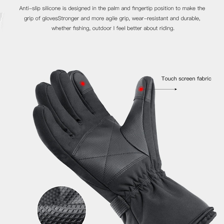 Electric Heated Gloves – Warm, Waterproof & Rechargeable