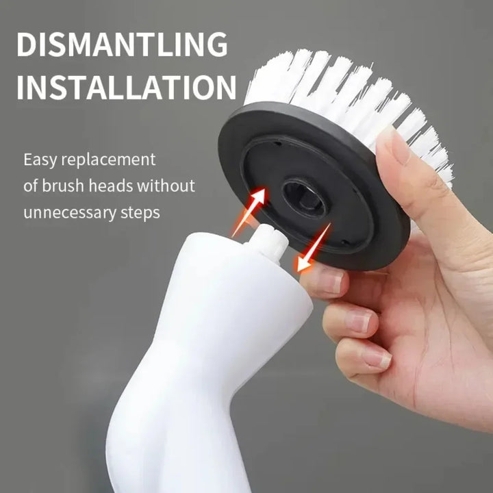 6-in-1 Electric Brush: Total Cleaning Power for Your Home