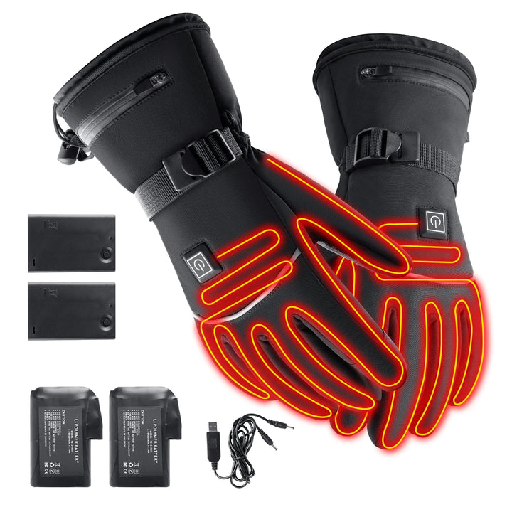 Electric Heated Gloves – Warm, Waterproof & Rechargeable