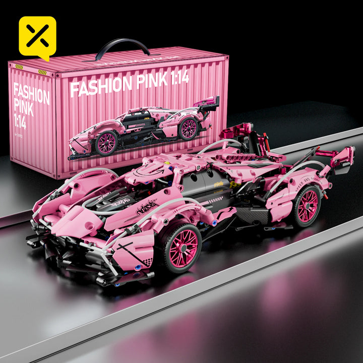 🏎️ ToylinX Racing Car Building Blocks – Supercar Puzzle Toy for Adults 🎁