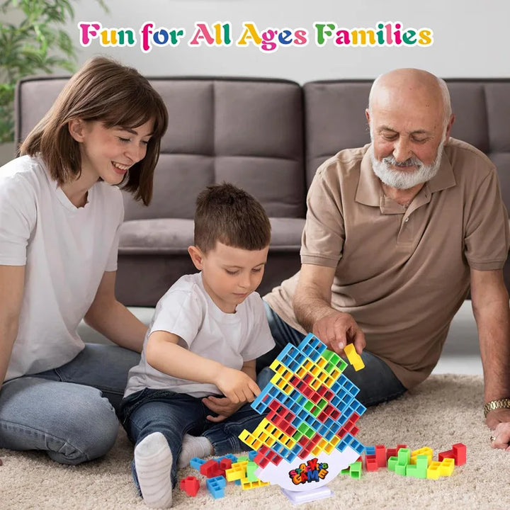 🧩 Balance Stacking Block Game – Fun for All Ages! 🎲