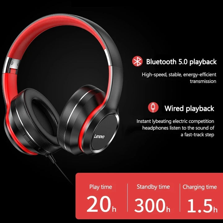 Lenovo HD200 Wireless Noise-Cancelling Gaming Headset