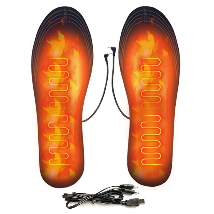 USB heated insole