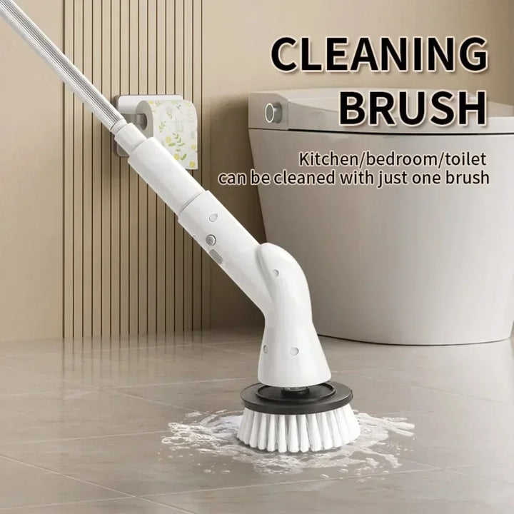 6-in-1 Electric Brush: Total Cleaning Power for Your Home