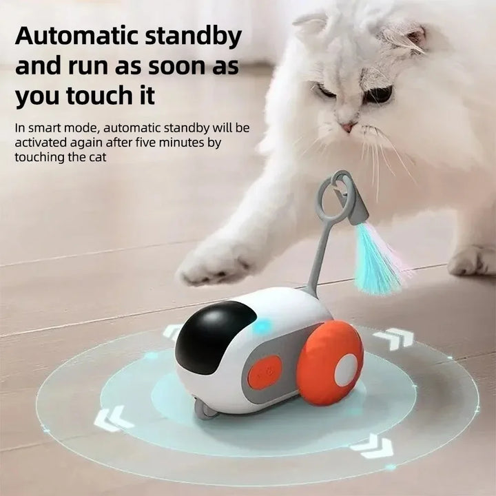 Smart Pet Toy: Interactive Moving Car for Cats & Dogs