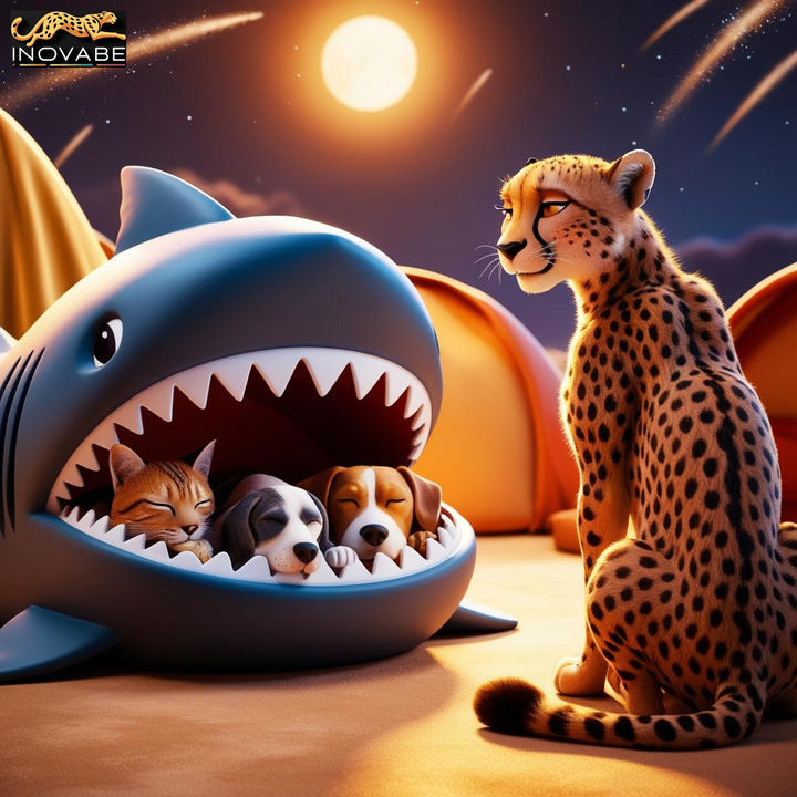 Shark Pet Bed - Ultimate comfort!