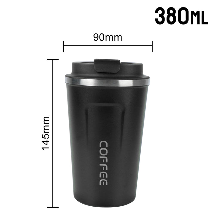 Thermo Cafe Leak-Proof Travel Mug – 380/510ML Stainless Steel