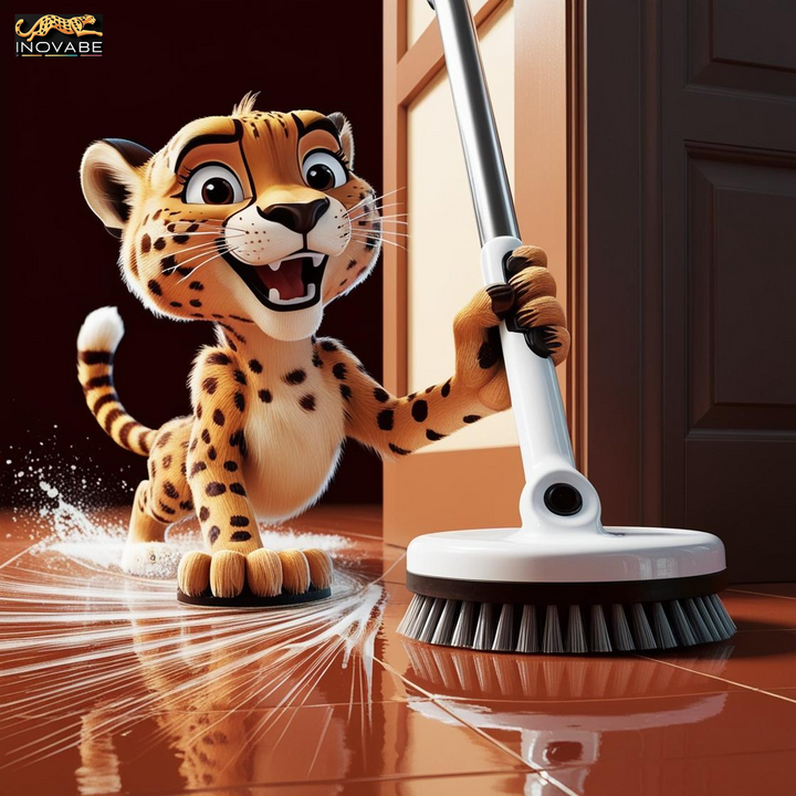 6-in-1 Electric Brush: Total Cleaning Power for Your Home