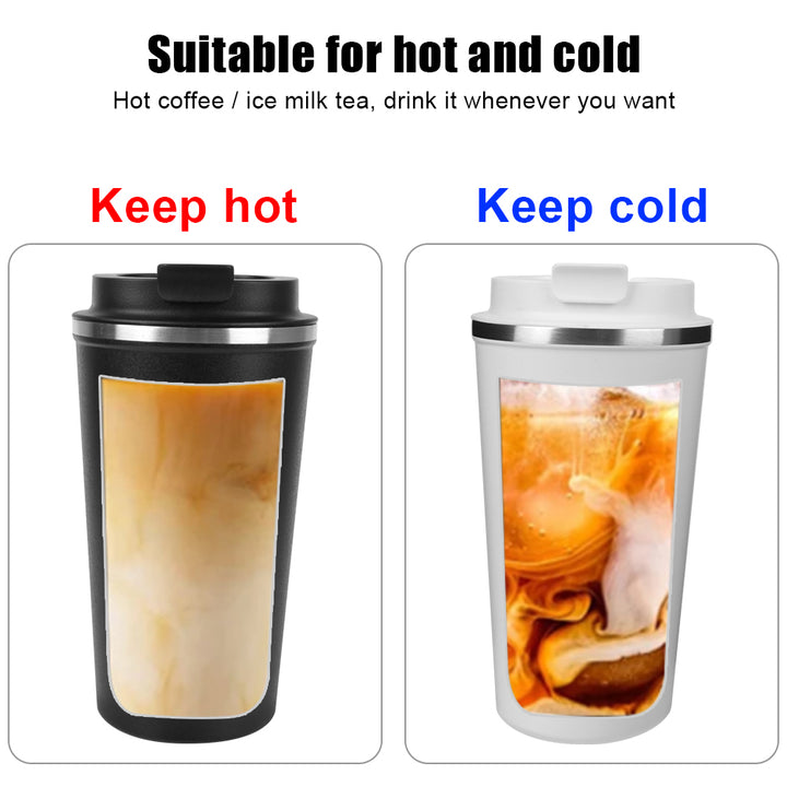 Thermo Cafe Leak-Proof Travel Mug – 380/510ML Stainless Steel